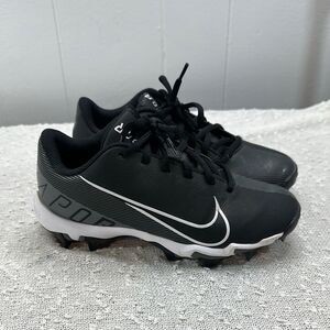 NIKE Vapor Ultrafly 3 Keystone GS Black Baseball Cleats Sneakers Shoes 2Y 2